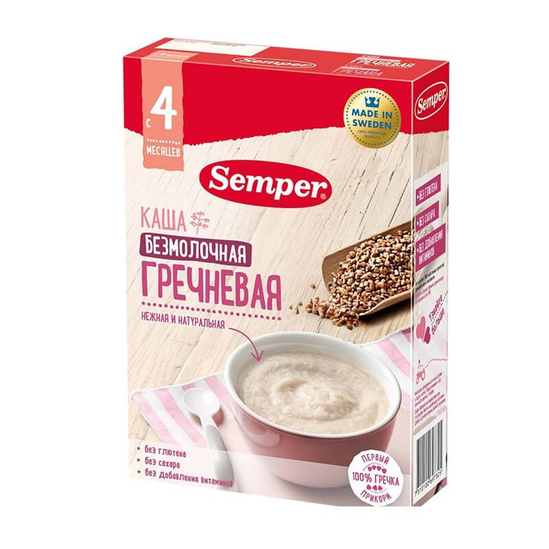 Кашы, Детская каша «Semper» 180г, Ավստրիա