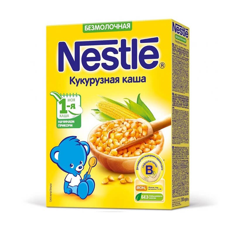 Porridges, Baby porridge «Nestle» 200g, Ռուսաստան