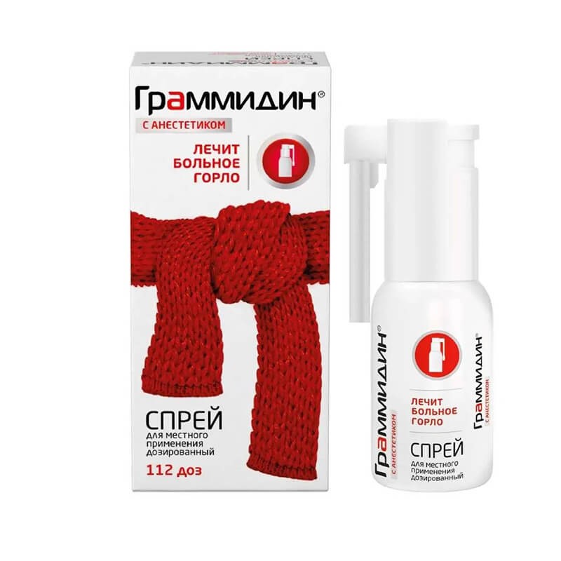 Nose throat ea, Spray «Grammidin», Նիդերլանդներ