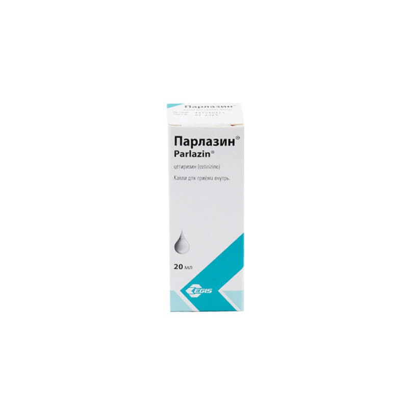 Antiallergic drugs, Drop «Parlazin» 20 ml, Վենգրիա