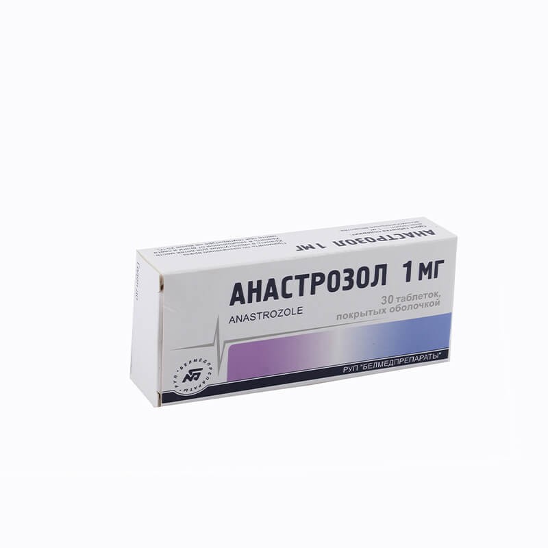 Antitumor drugs, Tablets «Anastrozol» 1 mg, Բելառուս