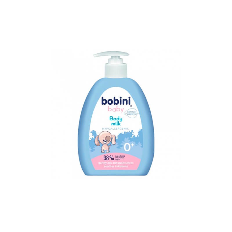 Body and hair care, Baby body milk «Bobini» 300ml, Լեհաստան