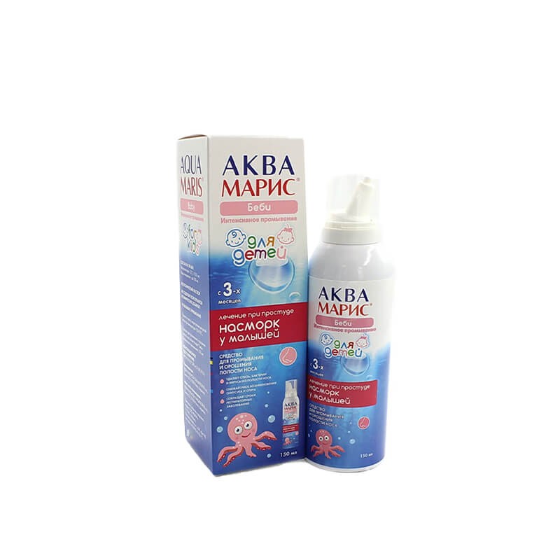 Nose throat ea, Nasal spray «Akva Maris» Baby 150ml, Խորվաթիա