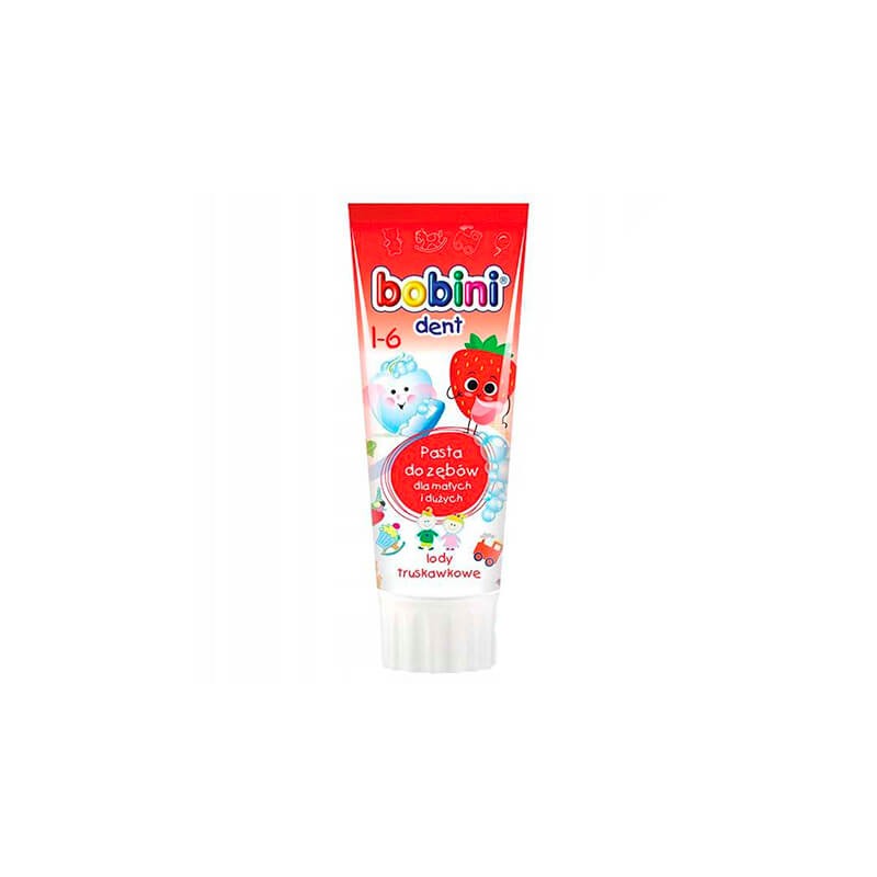 Oral hygiene, Children's toothpaste «Bobini» 75ml, Լեհաստան