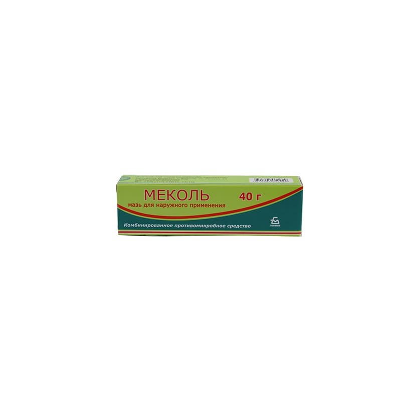 Medicines of local effect, Ointment «Mekol» 40g, Բելառուս