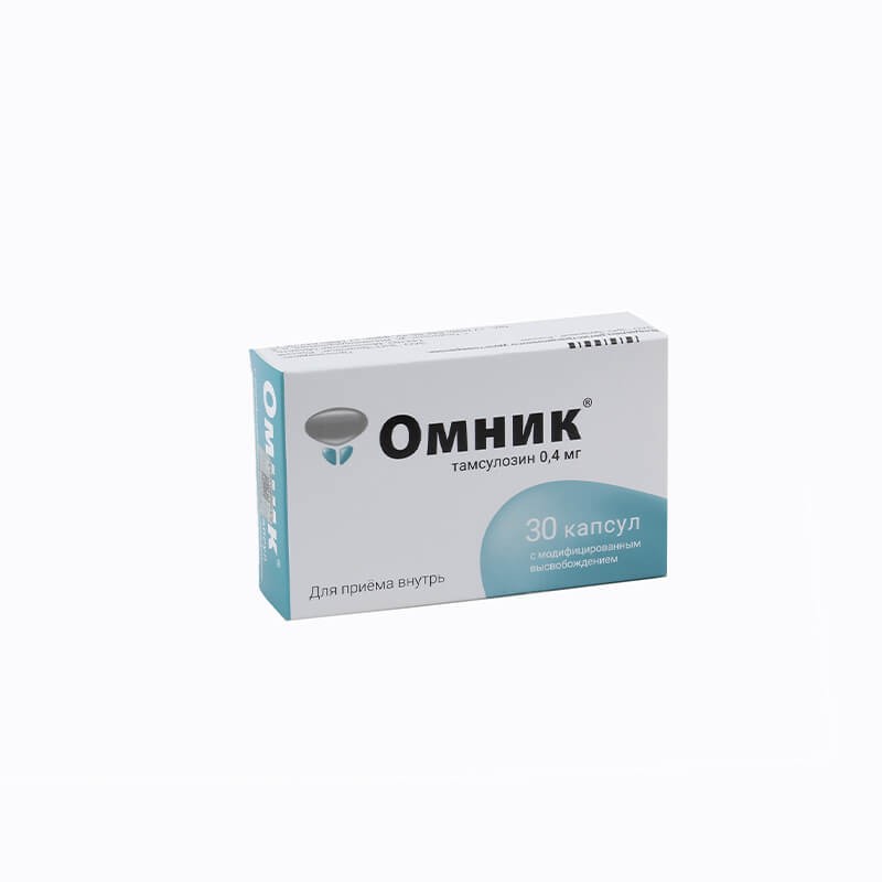 Men's health, Capsules «Омник» 0.4 mg, Ռուսաստան