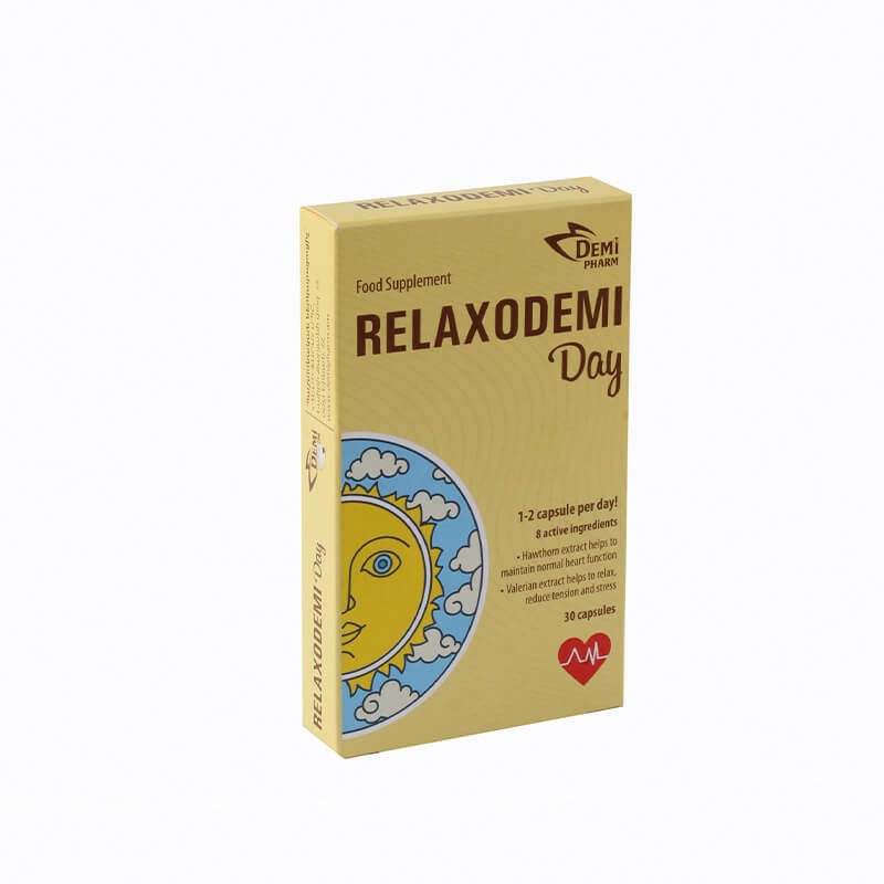 Sedative drugs, Capsules «Relaxodemi» Day, Լիտվա