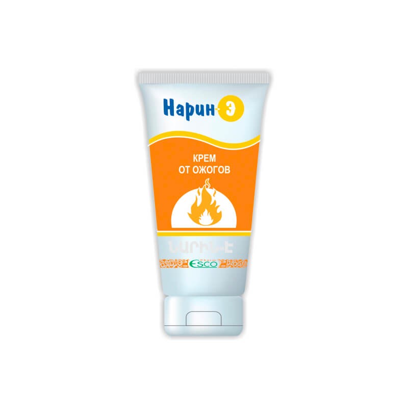 Face and body care, Narin -E cream against burns 40g , Հայաստան