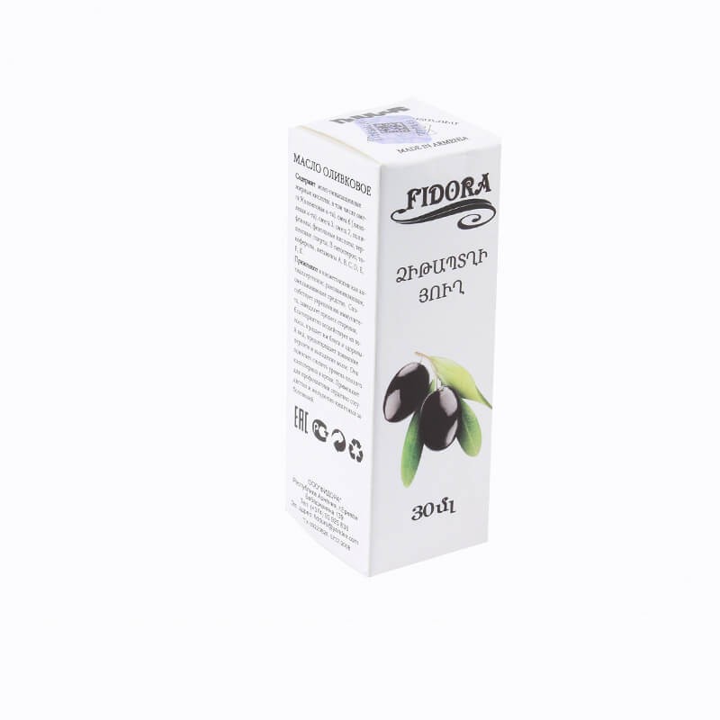 Herbs and Oils, Olive oil «Fidora» 30 ml, Հայաստան