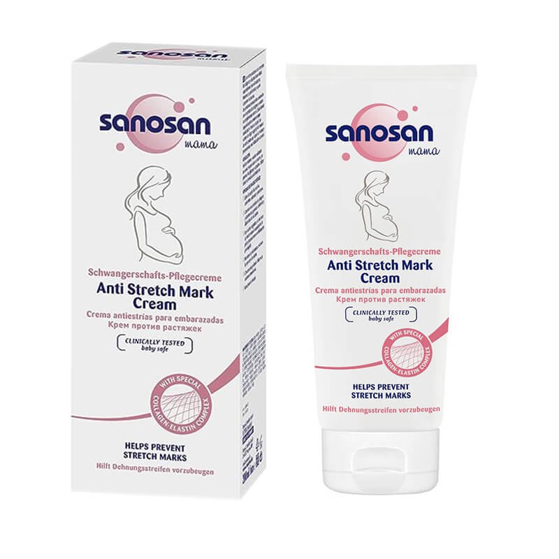 Face and body care, Body cream «Sanosan» 200 ml, Գերմանիա