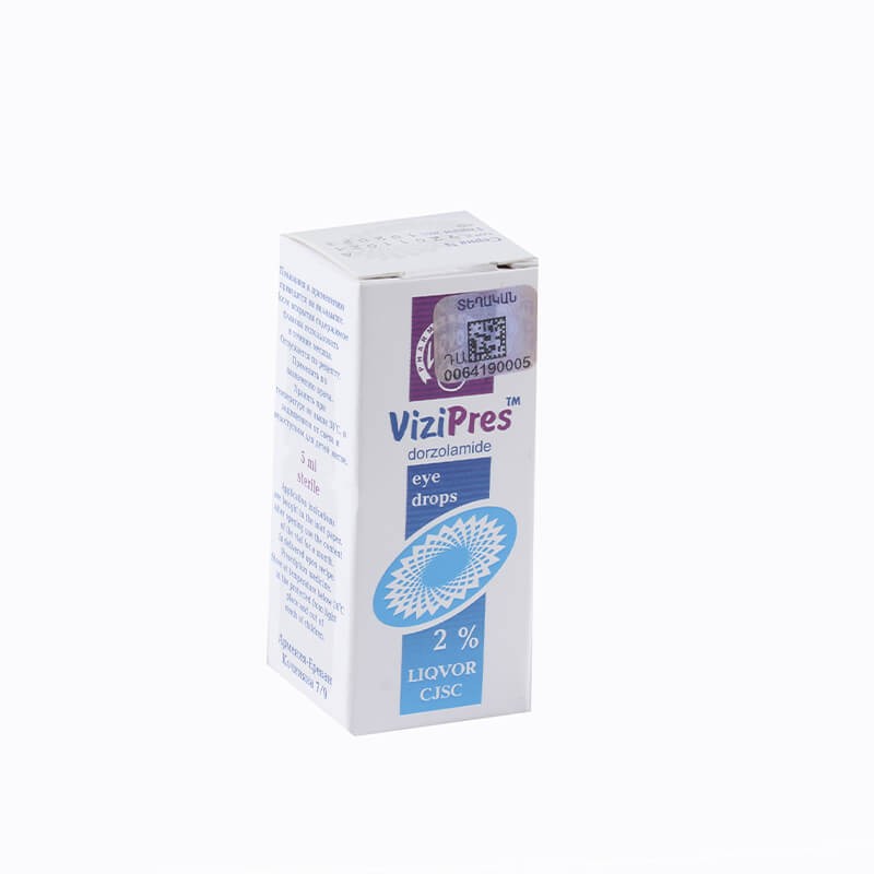 Eye drops, Eye drops «Vizipres» 5ml, Հայաստան