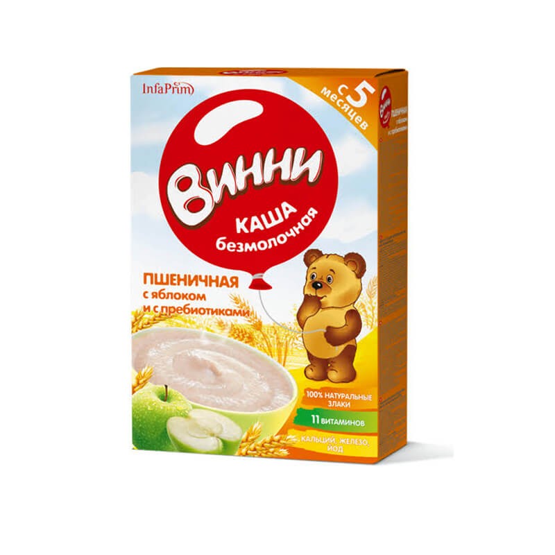 Кашы, Детская каша «Винни» 200г, Ռուսաստան