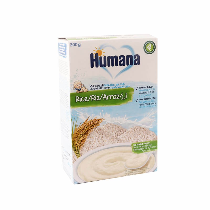 Porridges, Children's porridge «Humana» 200g / N4, Գերմանիա