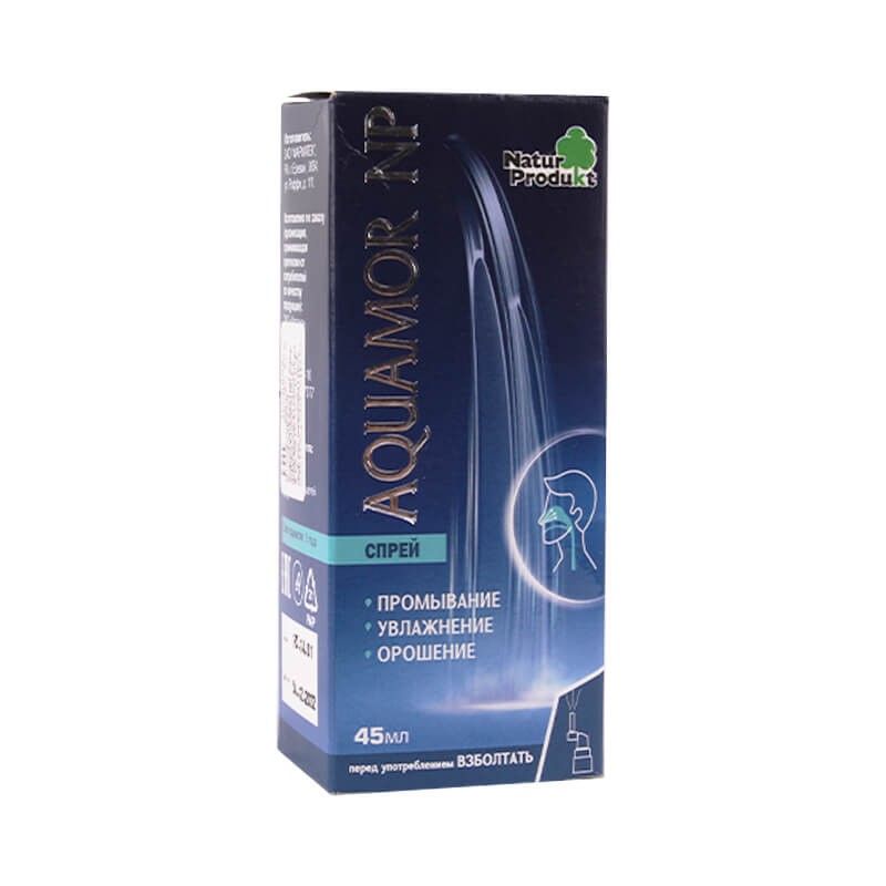 Nose throat ea, Nasal spray «Aquamor» 45ml, Հայաստան