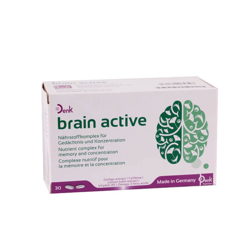 Bioactive supplements, Pills + capsules «Brain Active», Գերմանիա