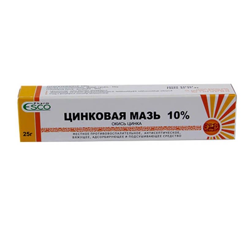 Medicines of local effect, Zinc ointment / 10%/ 25g, Հայաստան