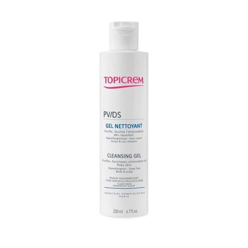 Face and body care, Cleansing gel «Topicrem» 200 ml, Ֆրանսիա