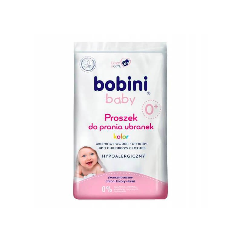 Washing powder / Liquid, Hypoallergenic baby laundry powder «Bobini» 1.2kg, Լեհաստան