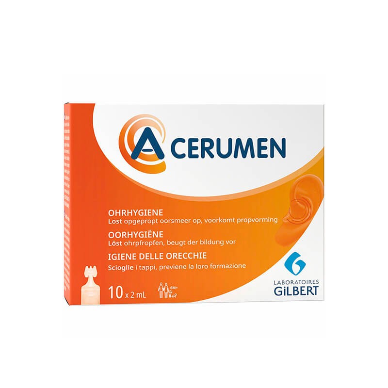 Nose throat ea, A-cerumen ear drops 2ml x 10, Ֆրանսիա