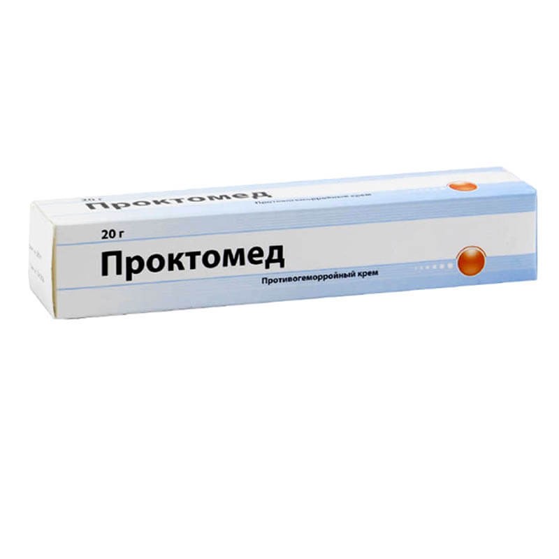 Лекарственные средства местного действия, Мазь «Проктомед» 20г, Հայաստան