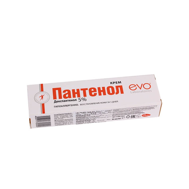 Medicines of local effect, Panthenol cream 5% 46ml, Ռուսաստան