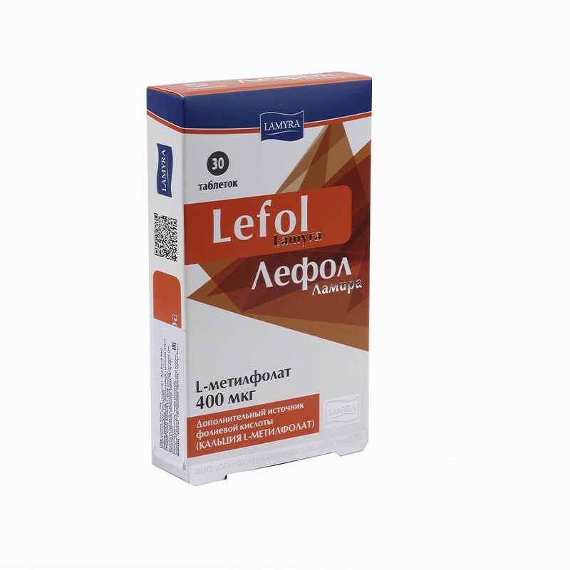 Bioactive supplements, Tablets «Lefol» Lamyra 400 mg, Բելառուս