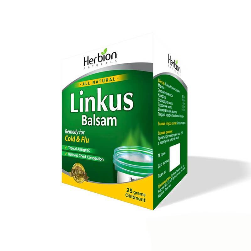 Anti-inflammatory pain relievers, Ointment «Linkas» 25g, Պակիստան