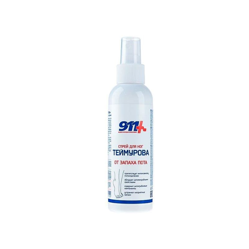 Medicines of local effect, Foot spray «Teymurova» 150ml, Ռուսաստան