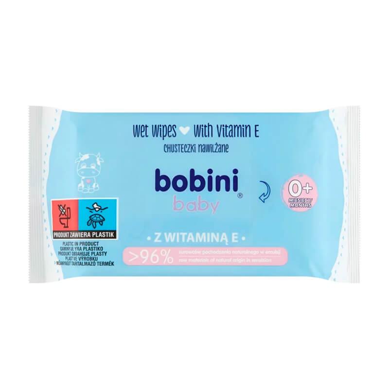 Խոնավ անձեռոցիկ, Խոնավ անձեռոցիկներ «Bobini» / 60 հատ, Լեհաստան