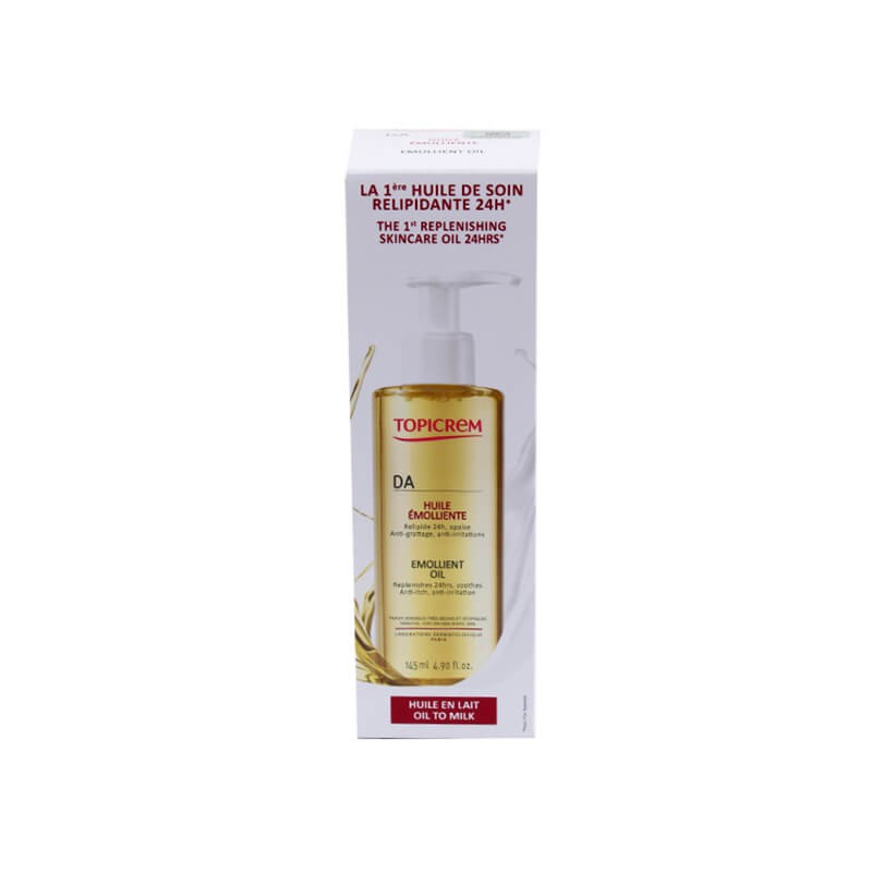 Face and body care, Super moisturizing oil «Topicrem» 145 ml, Ֆրանսիա