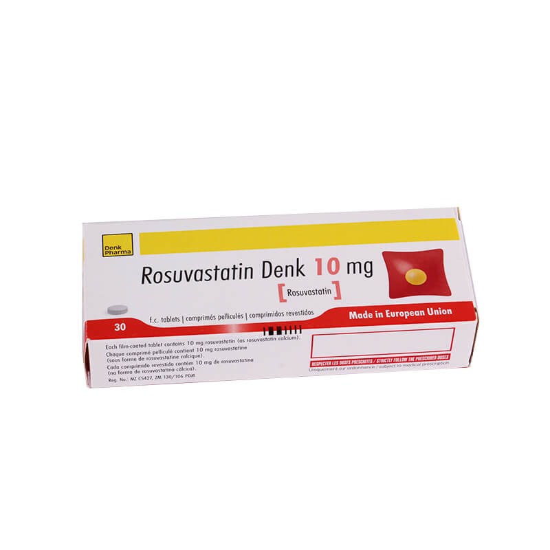 Anticholesterol drugs, Rosuvastatin-Denk tablets 10mg x 30, Գերմանիա