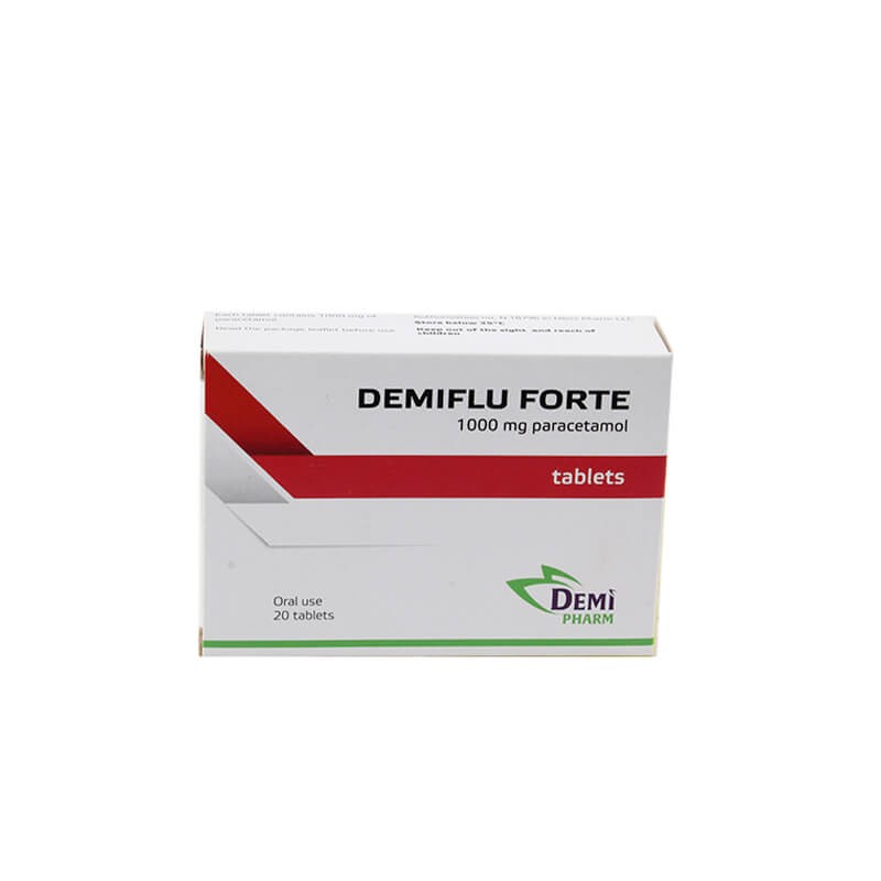 Flu and cold medicine, Tablets «Demiflu Forte» 1000 mg, Պորտուգալիա