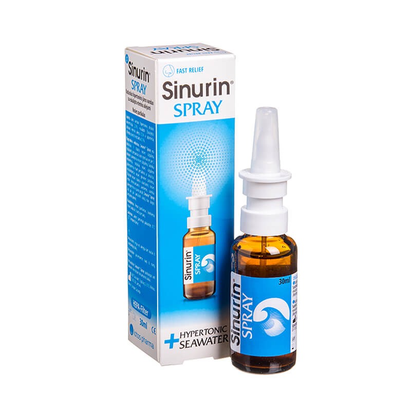 Nose throat ea, Nasal spray «Sinurin» 30ml, Լատվիա