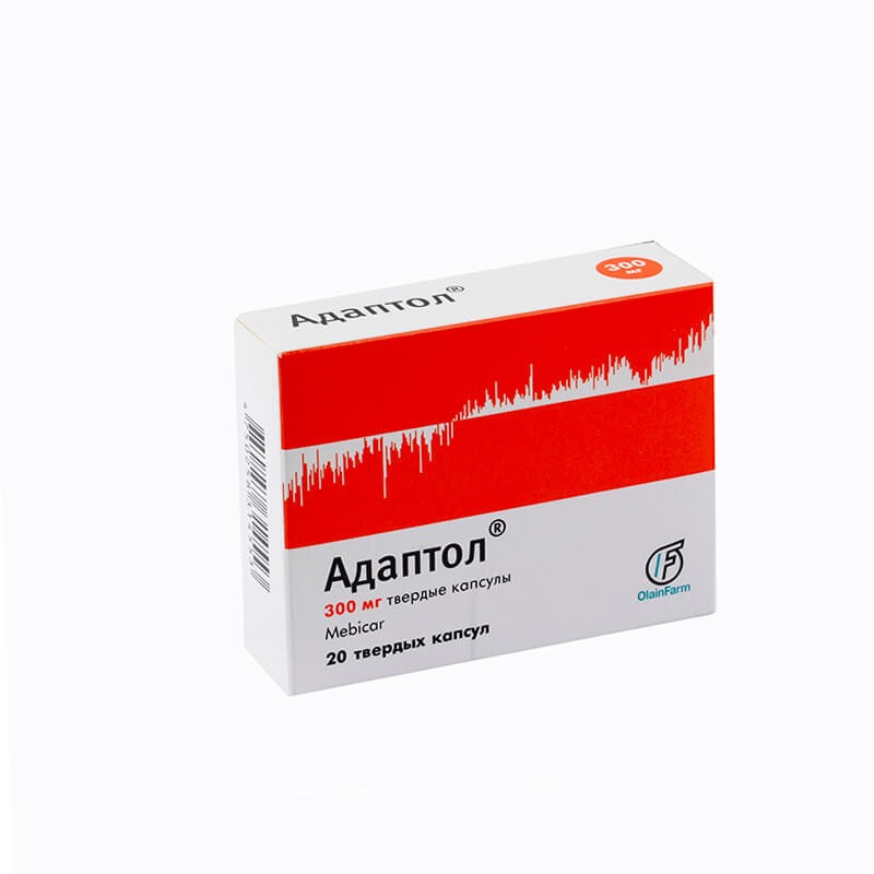 Drugs affecting the CNS, Capsules «Adaptol» 300mg, Լատվիա