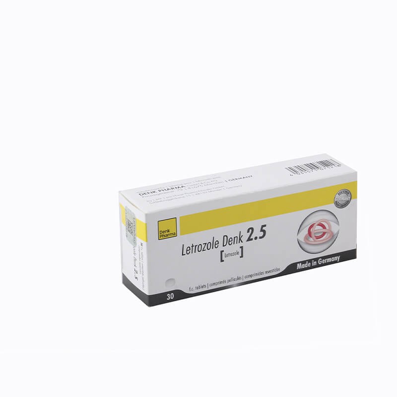 Antitumor drugs, Capsules «Letrozole Denk» 2.5 mg, Գերմանիա