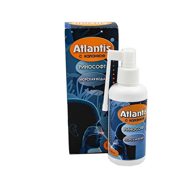 Nose throat ea, Nasal spray «Atlantis» 150ml, Ռուսաստան