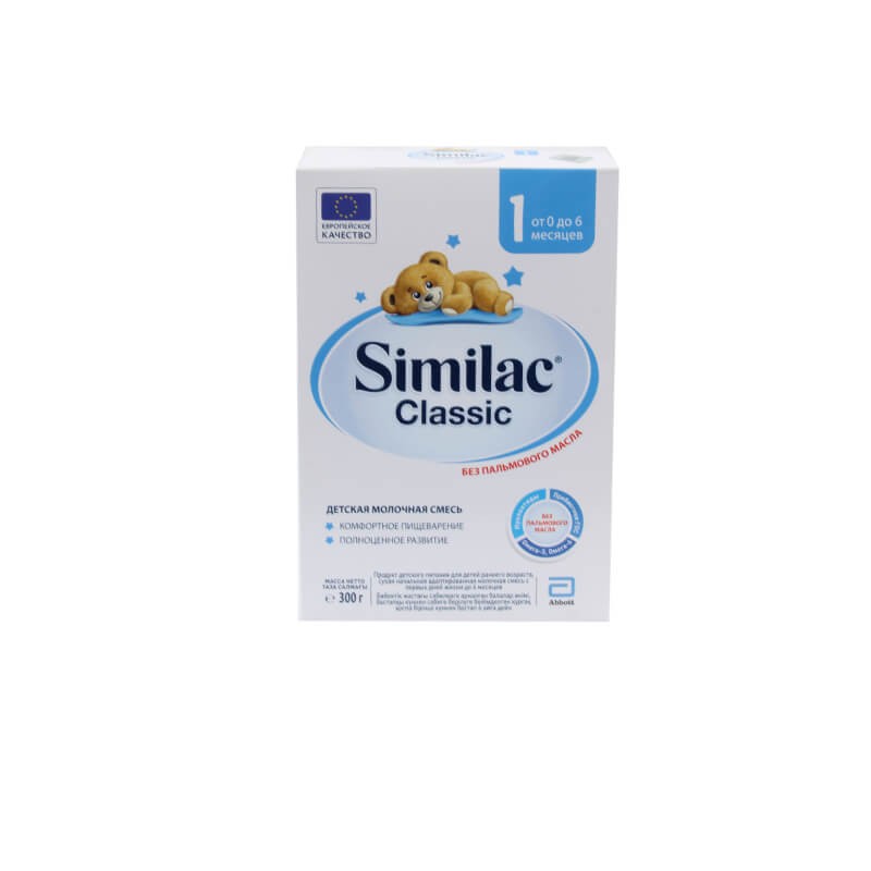 Կաթնախառնուրդներ, Կաթնախարնուրդ «Similac» Classic / 1 / 300գ, Դանիա