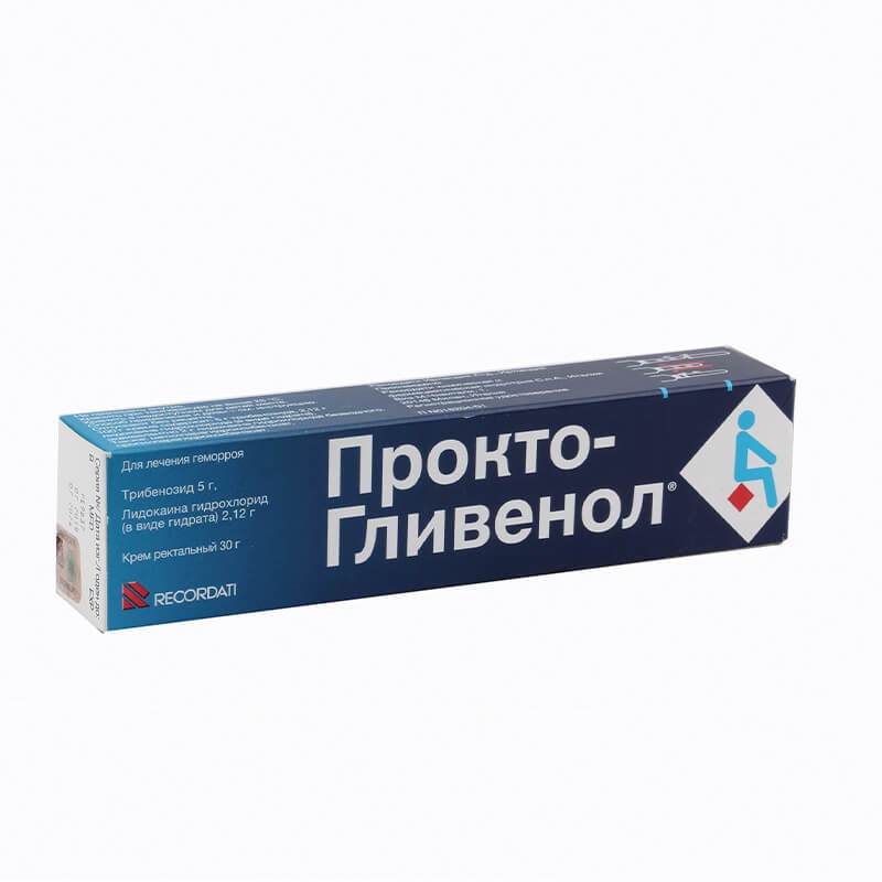 Medicines of local effect, Ointment «Prokto-Glivenol» 30g, Իռլանդիա