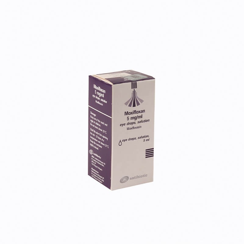 Eye drops, Eye drops «Moxifloxan» 5ml, Բուլղարիա