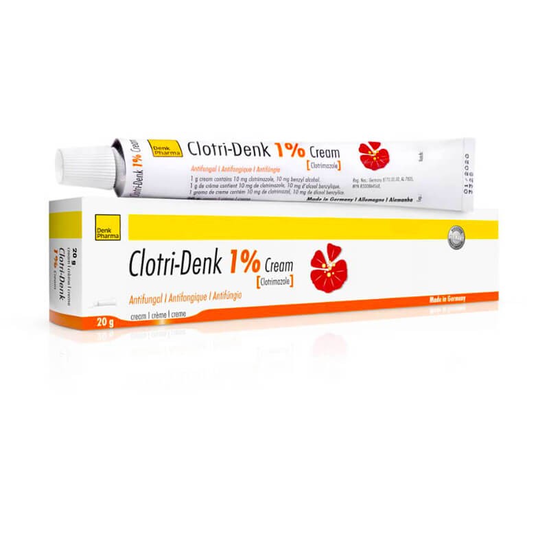 Medicines of local effect, Ointment «Clotri- Denk» 1% / 20g, Գերմանիա