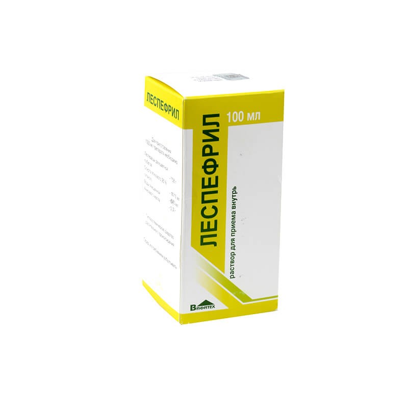 Medicines of local effect, Solution «Lespefril» 100ml, Ռուսաստան