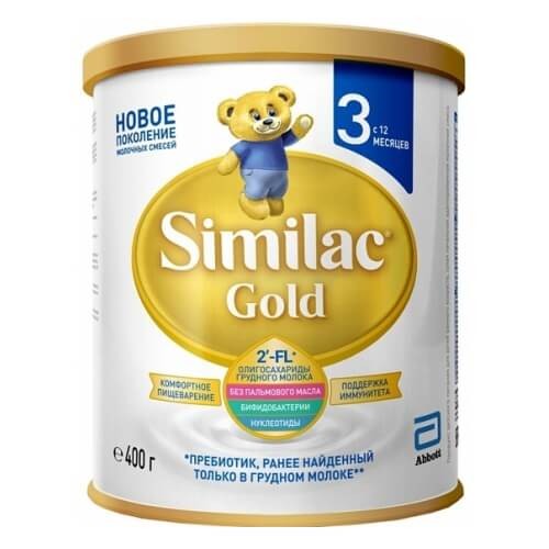 Milk mixtures, Milk mixture «Similac» Gold / 3 / 400g, Դանիա