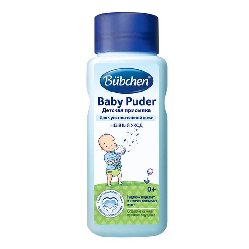 Body and hair care, Baby powder «Bubchen» 100g, Գերմանիա