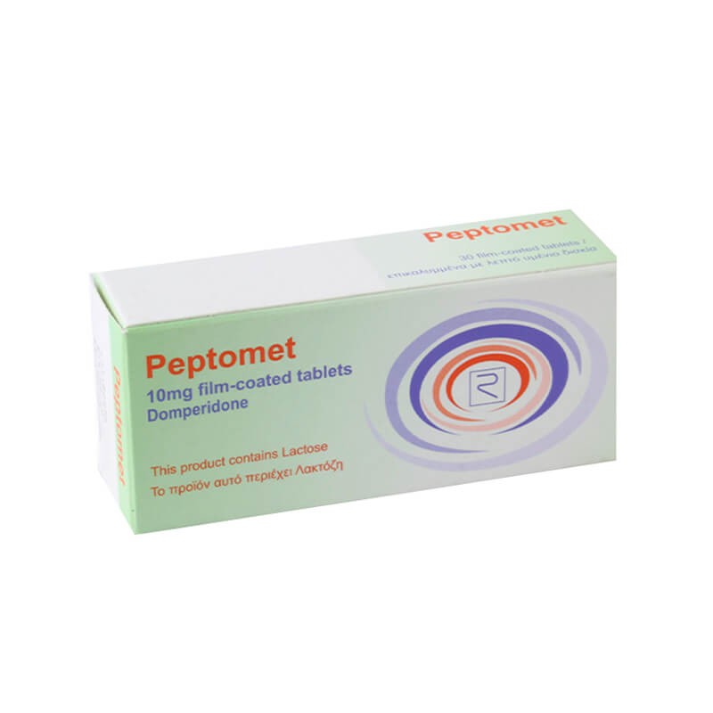 Medicines of the gastrointestinal system, Pils «Peptomet» 10mg, Կիպրոս