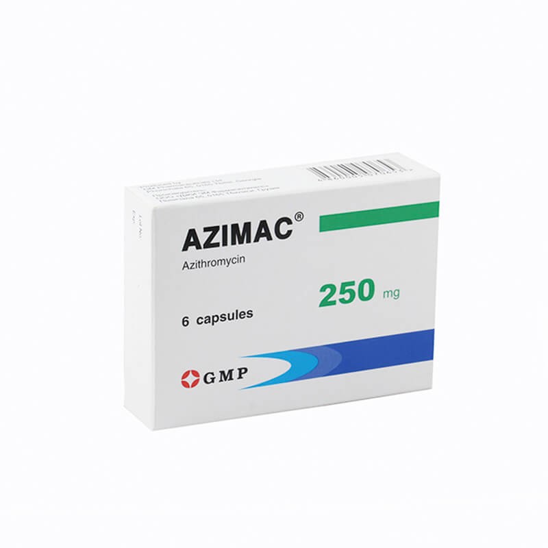 Antibiotic drugs, Capsules «Azimak» 250 mg, Վրաստան