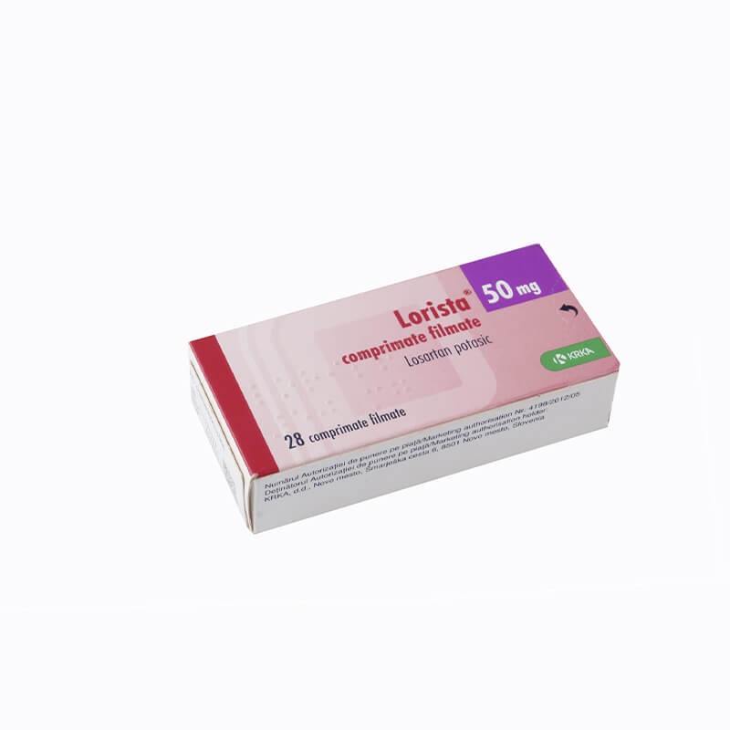 Medicines of the cardiovascular system, Pills «Lorista» 50 mg, Սլովենիա