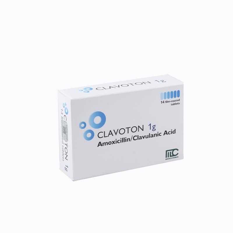 Antibiotic drugs, Tablets «Clavoton» 1 mg, Կիպրոս