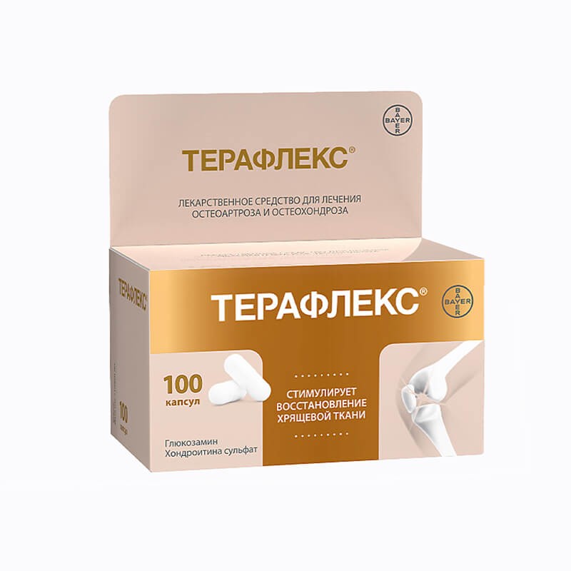 Stimulators of cartilaginous tissues, Tablets «Teraflex», ԱՄՆ