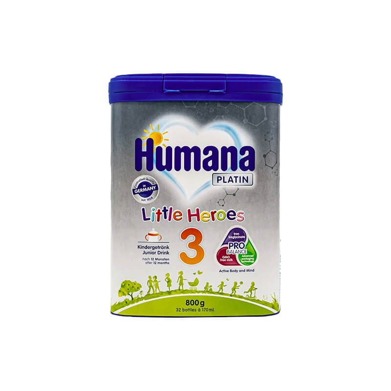 Milk mixtures, Milk mixture «Humana 3 Platin» 800g, Գերմանիա