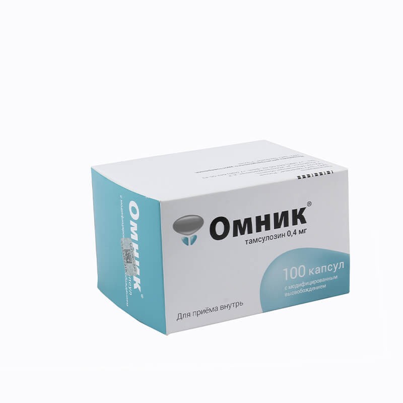 Men's health, Capsules «Омник» 0.4 mg, Ռուսաստան